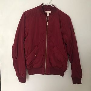 H&M red jacket